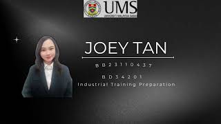 Joey Tan - Video Resume for BD34201 Industrial Training Preparation.