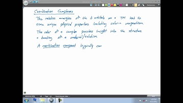 23.2 Chemistry of Coordination Complexes