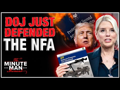 "Weapons of War" DOJ Defends Gun Control In Our $0 NFA Tax Lawsuit