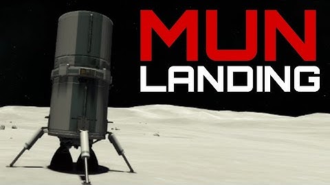 Landing on the MUN in KSP2! - Kerbal Space Program 2