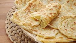 Recette de msemen : Crêpes feuilletées   /  Moroccan pancakes