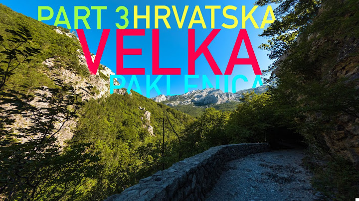 Is Velika Paklenica worth a visit?!🧗 vlog gopro mavic 4K