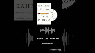 THINKING, FAST AND SLOW BY DANIEL KAHNEMAN Book Summary #booksummary  #selfhelp #englishlearning
