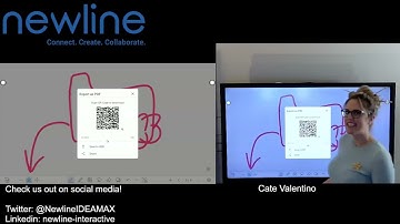 Q Series: Exporting Pages from the Newline Whiteboard to your Drive Account