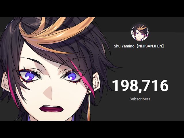 200k countdown! (short stream)【NIJISANJI EN | Shu Yamino】のサムネイル
