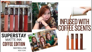 MAYBELLINE SUPERSTAY MATTE INK COFFEE EDITION REVIEW ( BAHASA INDONESIA )