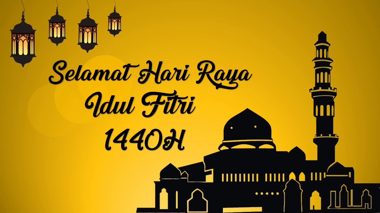 Template Ucapan  Idul  Fitri  Free Bebas Di Download YouTube