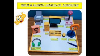 Input and Output devices of Computer | School Project | Science Projects