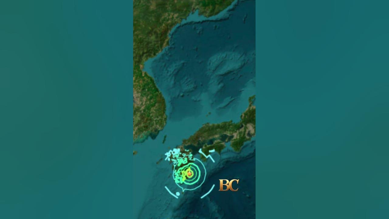 Tsunami alert lifted after magnitude 6 6 earthquake rattles southwestern japan