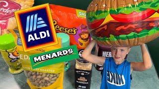 We got buns!! Weekly ALDI (\& Bonus!!) Grocery Haul August 2022