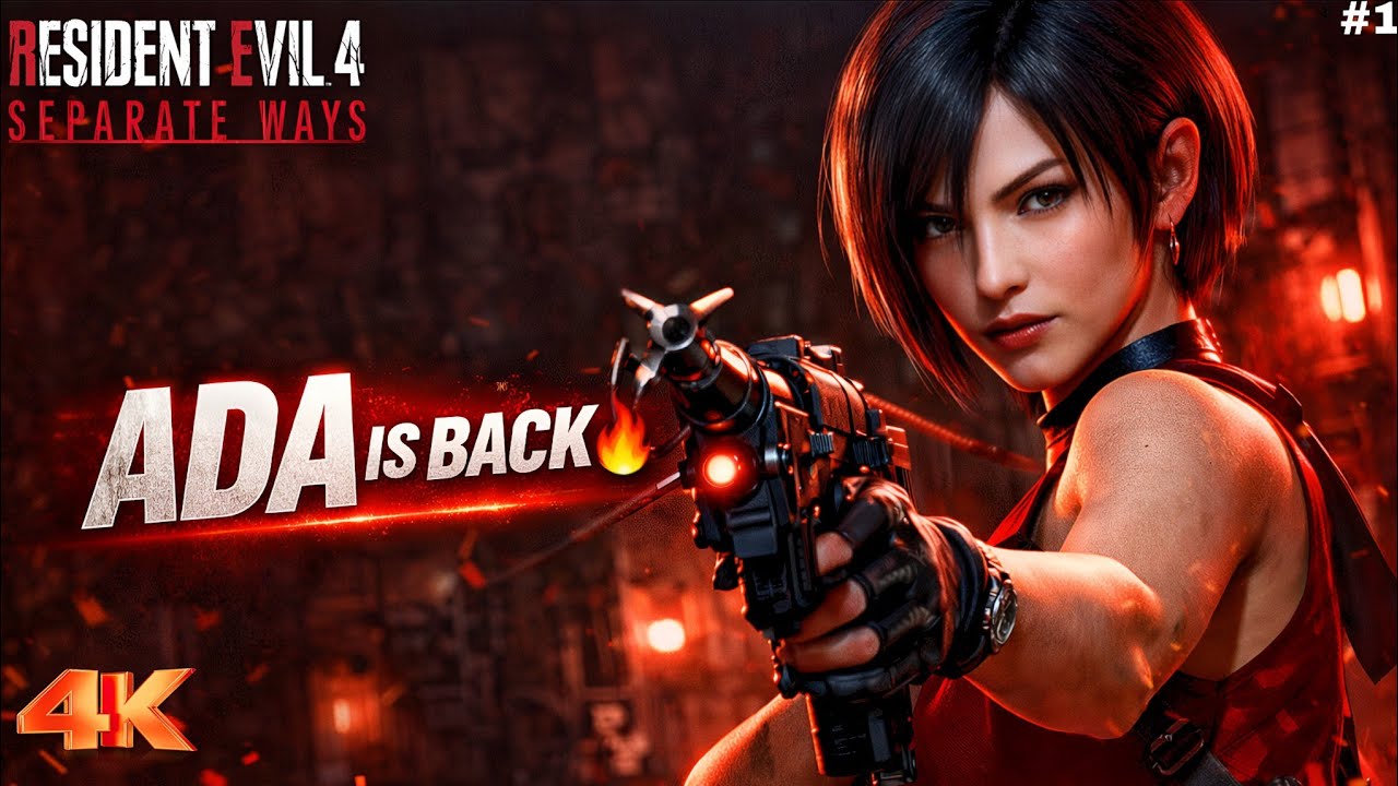 Secret Mission Starts | Resident Evil 4 Remake Separate Ways Gameplay #1