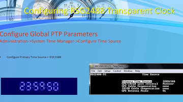 Configuring IEEE1588 Power Profile V2 on RSG2488 v5 3