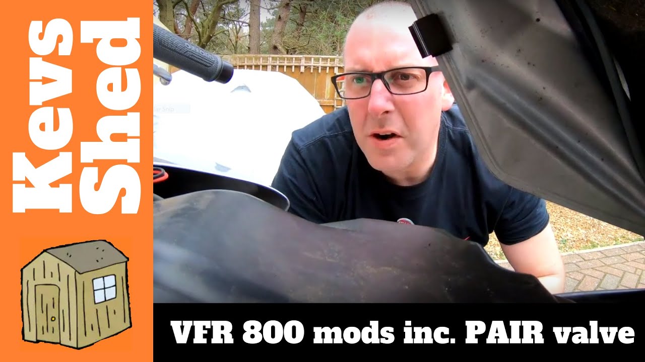 Honda VFR800 VTEC PAIR valve delete, Snorkel removal and Flapper mod, simple reversible and no cost!