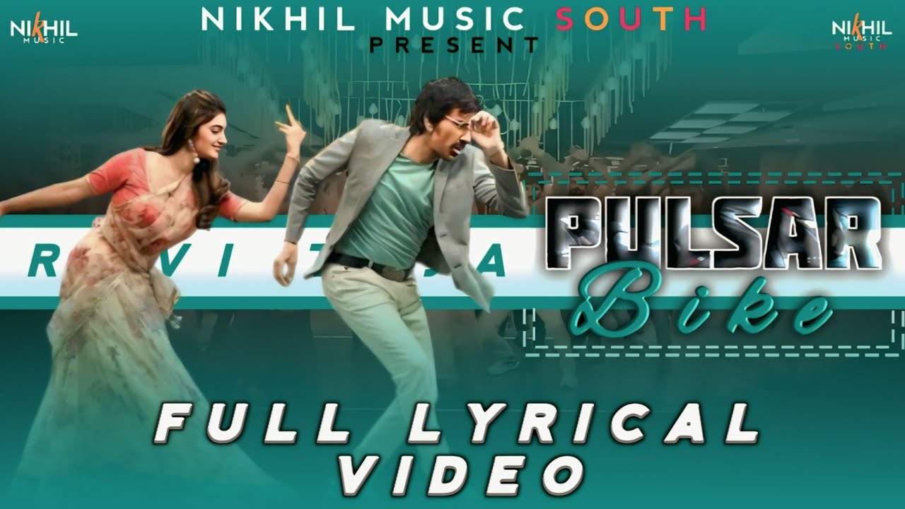 Pulsar Bike Lyrical | Dhamaka | Ravi Teja | Sreeleela | Thrinadha Rao ...