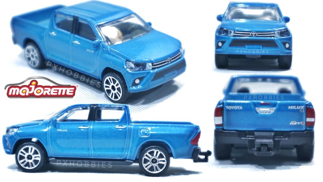 DETAILNYA CAKEP MAJORETTE 2018 TOYOTA HILUX REVO UNBOXING