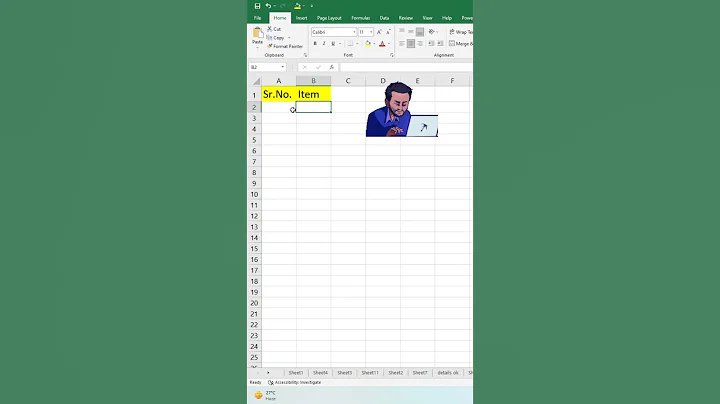Automatic serial no trick in excel | excel magic tricks #shorts #youtubeshorts #automatic