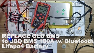 How to Replace Old BMS to JBD 12V 100A w/ Bluetooth | Lifepo4 Battery Lipotech Lazada DIY Solar ASMR