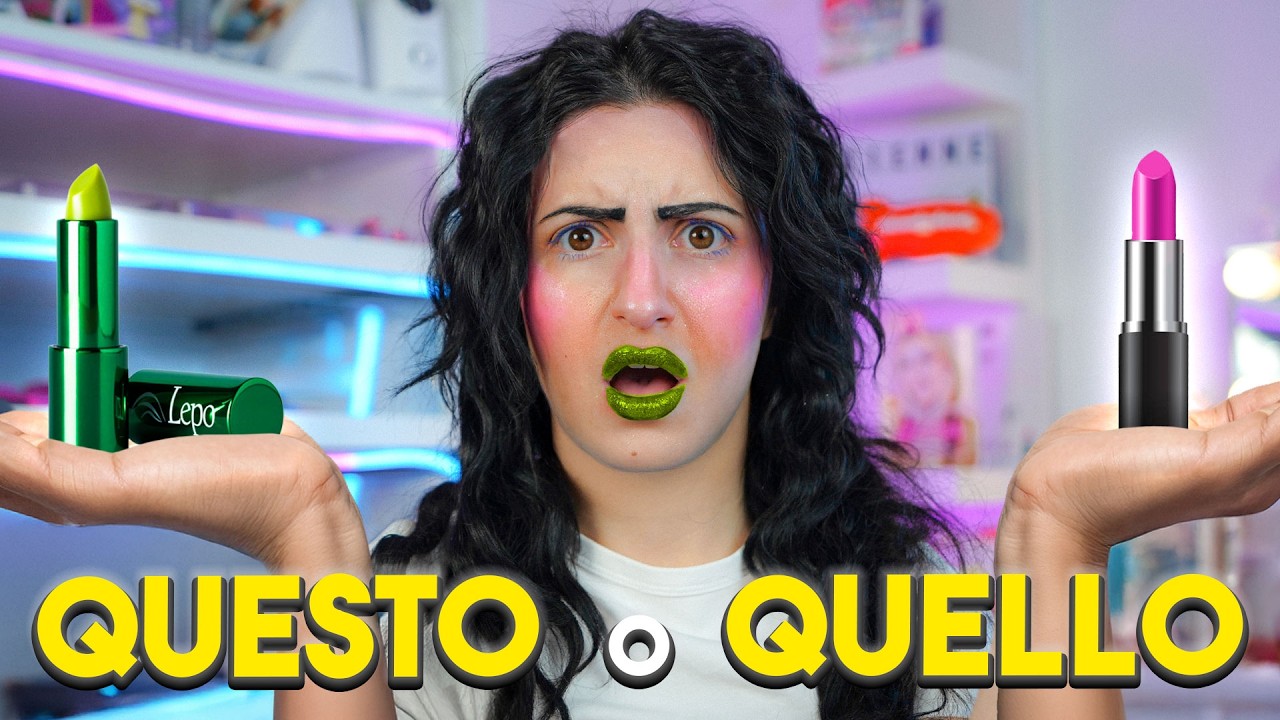 QUESTO O QUELLO? NON SCEGLIERE IL TRUCCO SBAGLIATO ! 😲😩