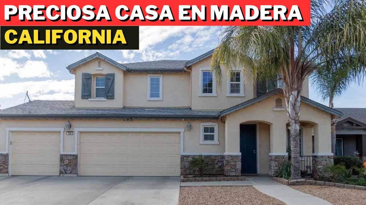 PRECIOSA CASA EN VENTA DE 3 HABITACIONES EN MADERA CALIFORNIA YouTube