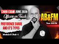 CAIIB June 2026 | CAIIB ABFM Module D | Preference Share and Its Types | by Bhaskar Sir