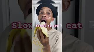 Pinay Guy Eats Banana Too Slowly? Girl Look Of Disbelief - Speed-Eating Showdown