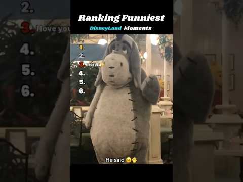 Funniest DisneyLand Moments! #disneyland #top5 #ranking #impressive