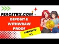 Peaceful TRX New TRX Mining|Best Investment Project Long-term Stable Platform Invite friends for