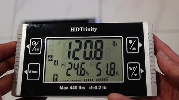 HDTrinity BFS308 Review Previous Measurement Results for the Body Fat Analyzer Scale