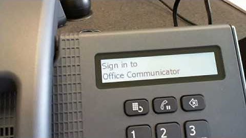 Polycom CX300 Office Communicator Phone First Impression