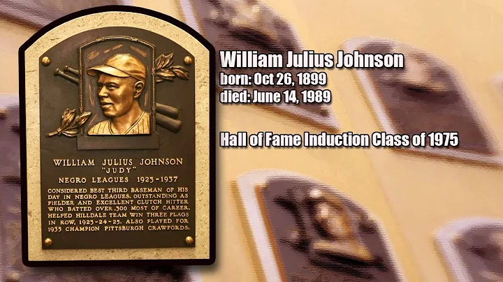 Judy Johnson -  Behind The Plaques