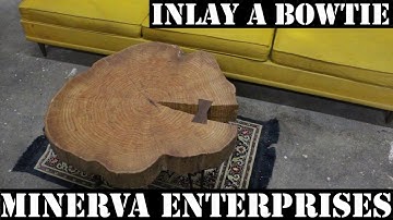 How to Inlay A Bowtie Into A Slab