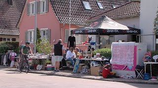 "Von Ällem Ebbes" - Gemeinde verwandelt sich in großen Flohmarkt