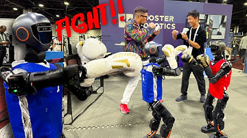 Humanoid BOXING! - Fighting Robots 🤖 | ICRA 2025
