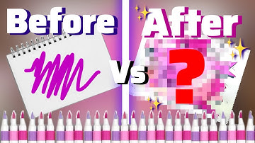 The Pink Marker Challenge | Drawing with Every Pink Alcohol Marker I Own 💗 | Relaxing ASMR Art