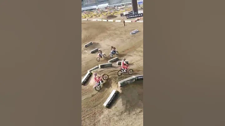 Supercross press day Barcia & Mosiman SAND SECTION