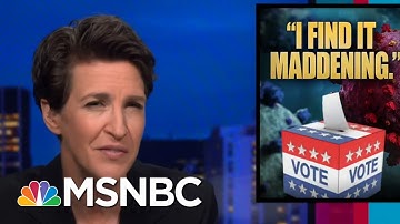 Take Heart That Americans Still Believe In Democracy; Early Vote Numbers Prove It | Rachel Maddow