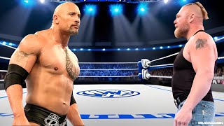 Full Match - Brock Lesnar vs The Rock | Iron Man Match 2024 | WWE May 3, 2024