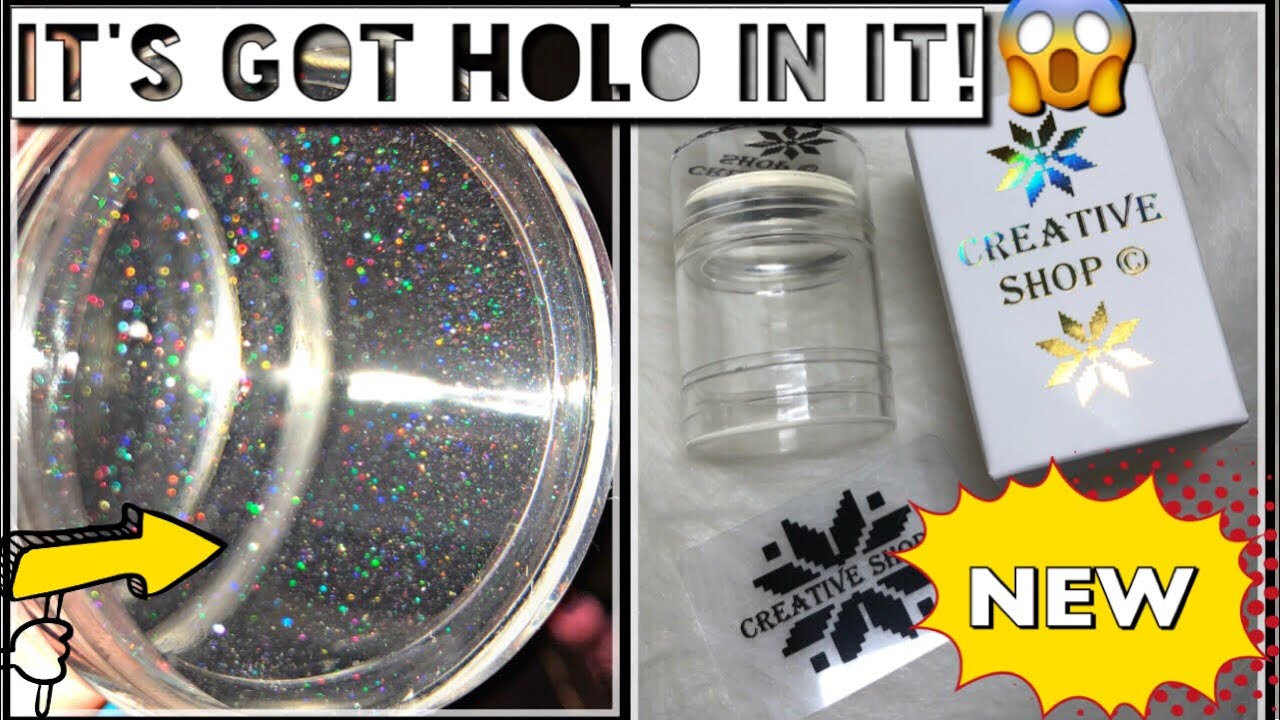 HOLO Glassy Stamper | PRE-RELEASE Creative Shop Holographic Stamper