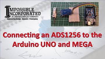 Connecting an ADS1256 to the Arduino UNO and MEGA