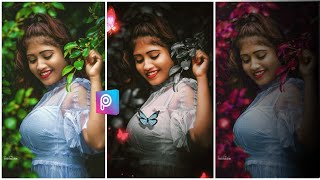 easy to change photo background colour|picart free background color grading edit tutorial