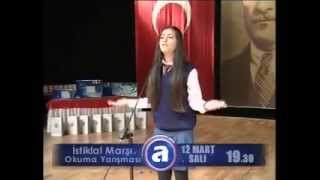 Kepez Belediyesi İstiklal Marşı okuma yarışması 2013 Resimi