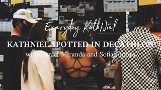 UPDATE 07/03: KATHNIEL SPOTTED WITH DANIEL MIRANDA AND SOFIA ANDRES AT THE DECATHLON!