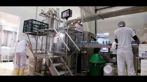 WECON HMI and PLC using in yogurt filling machine in Paragury