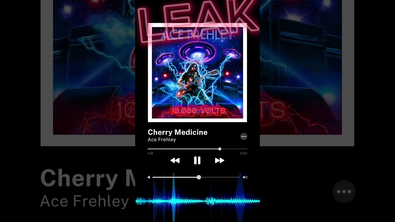 Ace Frehley – “Cherry Medicine” – LEAK  #acefrehley