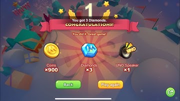 How to gain more Diamonds on Facebook Uno? Watch and get the winning skills~ ( Uno Cup - Team )