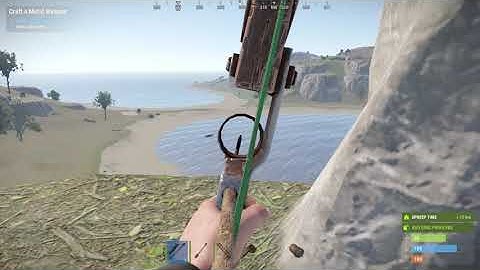 RUST compound bow kill 350+ yards!!