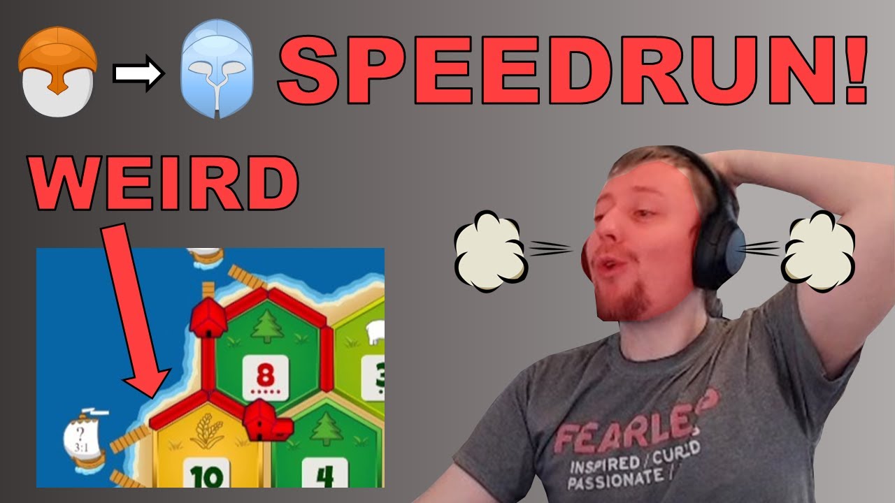 I RAGE OVER A ROAD!!! Colonist Speedrun to Platinum | Ranked Catan ...
