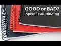 The Good & Bad of Coil Binding | Binding101.com