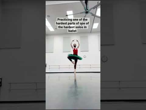 Ridiculously Challenging Dance Ballet Pointeshoes Ballerina Practice