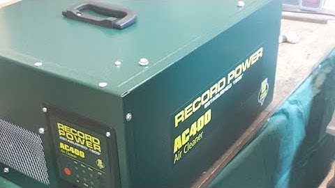setup a Recored Power AC400 air cleaner